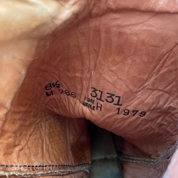 Vintage Wolverine | 1979 Harvest Wheat Suede Cowboy Western Boot 8.5 M Vibram - Picture 14 of 16